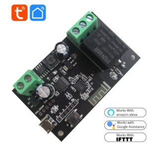 WiFi Relay Tuya Smart Switch Module 12V Smart life APP Remote Control Timer DIY Inching Self-Locking Work with Alexa Google Home