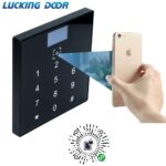 barcode Qr code reader access control reader 13.56Mhz IC card reader RS232 RS485 Wiegand 26 34 TTL 20000 user wechat free SDK